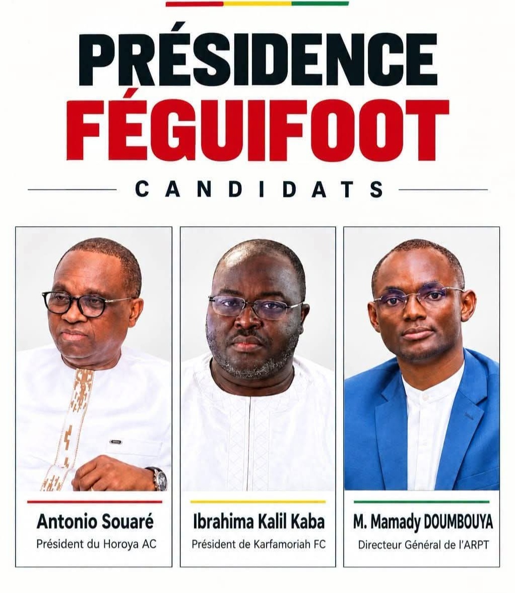 Élections féguifoot : 3 candidats en lice pour un seul fauteuil.